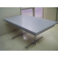 Meeting / Conference Table,  Grey,  Chrome Legs